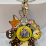 【現貨】上海迪士尼｜動物方城市轉盤鑰匙圈