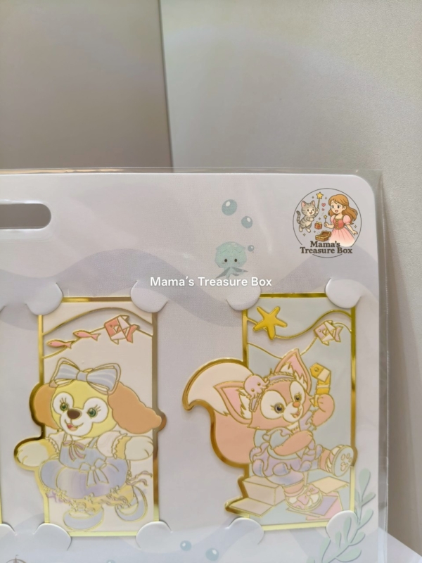 【現貨】上海迪士尼｜2025達菲和朋友們夏日海洋派對金屬書籤