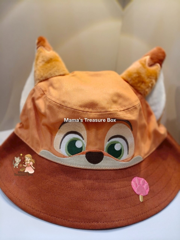 【現貨】上海迪士尼｜2025動物方城市可愛尼克遮陽漁夫帽