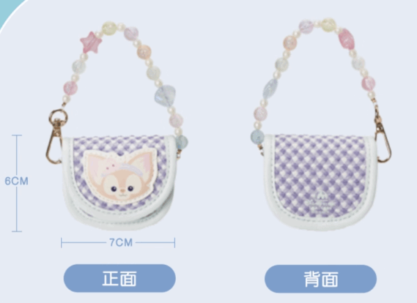 【現貨】上海迪士尼｜2025達菲和朋友們夏日海洋派對玲娜貝兒Linabell耳機包