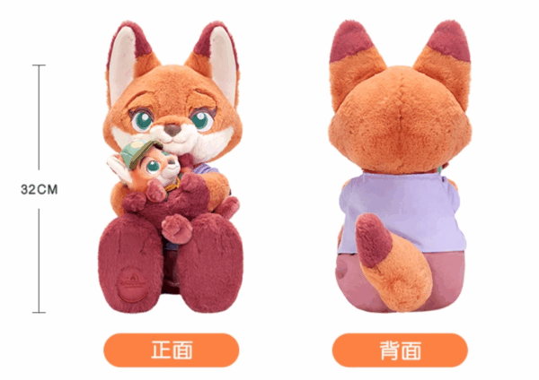 【現貨】上海迪士尼｜動物方城市尼克媽媽毛絨玩具