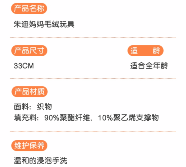 【現貨】上海迪士尼｜動物方城市茱迪媽媽毛絨玩具