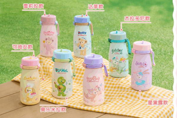 【現貨】上海迪士尼｜玲娜貝兒Linabell掛繩吸管杯 650mL