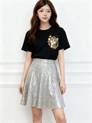 【自有品牌】星語貓咪系列-喵星探險T-Shirt