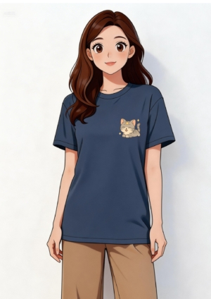 星語貓咪系列-小休片刻T-Shirt