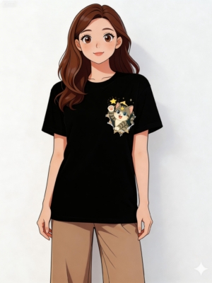 星語貓咪系列-喵星探險T-Shirt