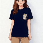 星語貓咪系列-知足常樂T-Shirt