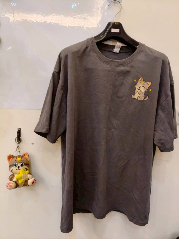 星語貓咪系列-知足常樂T-Shirt