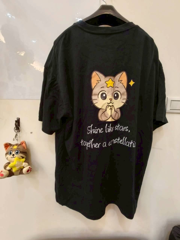 星語貓咪系列-綻放人生T-Shirt