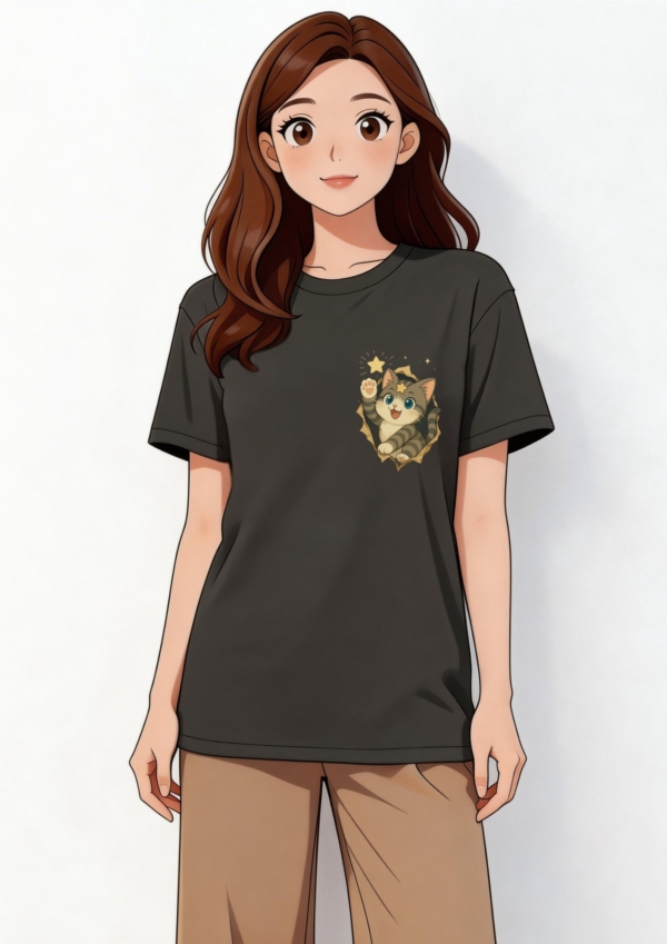 星語貓咪系列-喵星探險T-Shirt