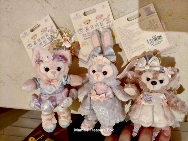 【現貨】上海迪士尼｜2025達菲夏日海洋派對毛絨玩具鑰匙圈