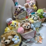 【現貨】上海迪士尼｜達菲與他的好友們迷你花束毛絨鑰匙圈