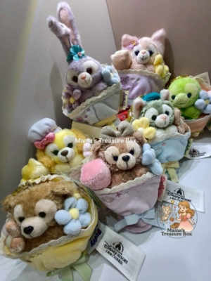 【現貨】上海迪士尼｜達菲與他的好友們迷你花束毛絨鑰匙圈