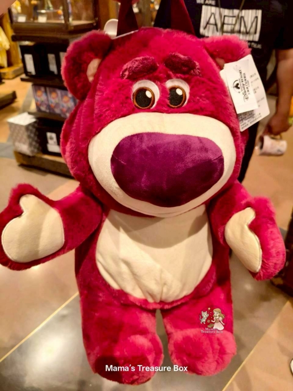 【現貨】上海迪士尼｜草莓熊毛絨玩具雙肩包背包