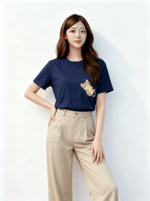 【自有品牌】星語貓咪系列-擁抱星光T-Shirt