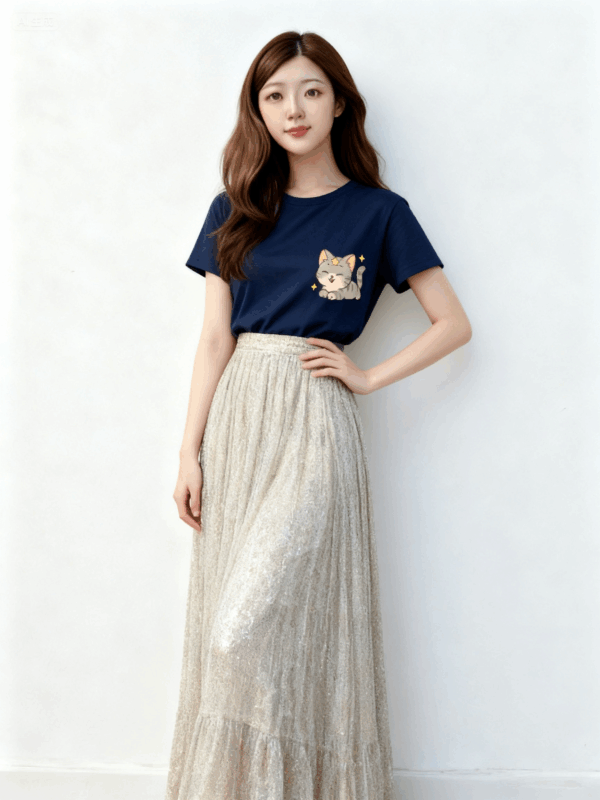 星語貓咪系列-小休片刻T-Shirt