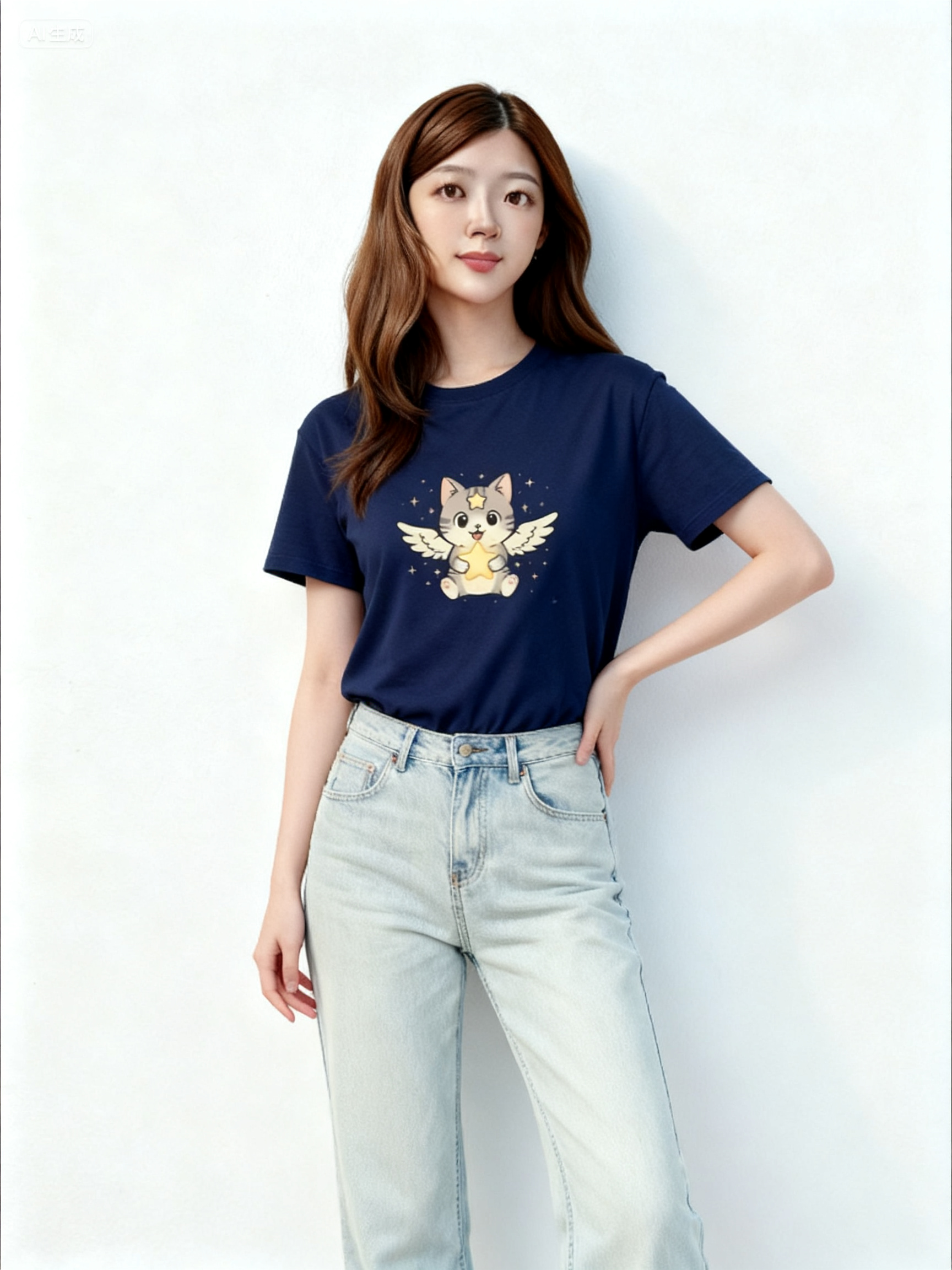 【自有品牌】星語貓咪系列-星語天使T-Shirt