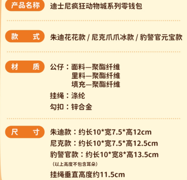 【現貨】迪士尼正版potdemiel蜂蜜罐尼克零錢包