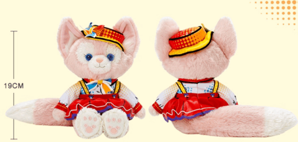 【現貨】上海迪士尼｜彩色慶典街頭派對玲娜貝兒毛絨玩具SS號