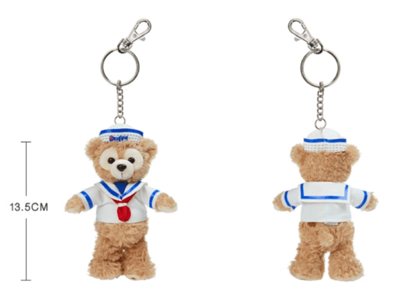 【現貨】上海迪士尼｜達菲和朋友們毛絨鑰匙圈