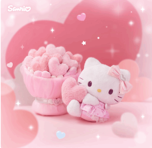 【現貨】Sanrio三麗鷗愛神系列Kitty花束