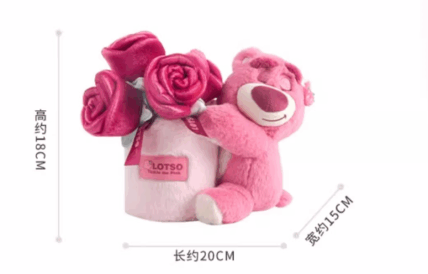 【現貨】Potdemiel蜂蜜罐熊抱哥及寶可夢皮卡丘花束毛絨玩偶