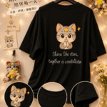 星語貓咪系列-綻放人生T-Shirt