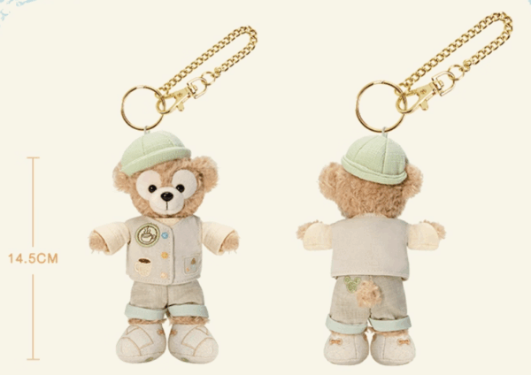 【現貨】上海迪士尼｜達菲和朋友們毛絨鑰匙圈