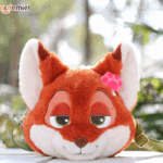 蜂蜜罐尼克 【現貨】迪士尼potdemiel蜂蜜罐尼克 豹警官斜挎包單肩毛絨公仔