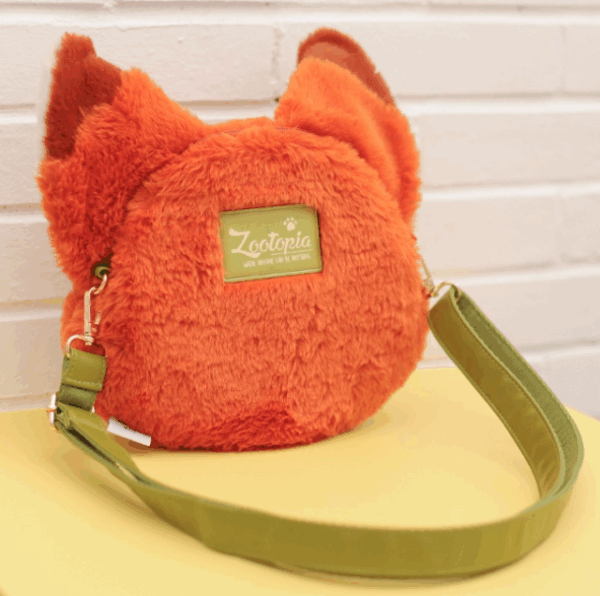 【現貨】迪士尼potdemiel蜂蜜罐尼克 豹警官斜挎包單肩毛絨公仔