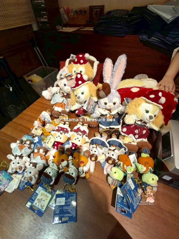 【現貨】上海迪士尼｜2025萬聖節達菲和朋友們系列鑰匙圈