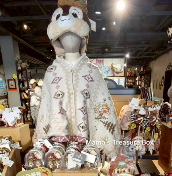 【現貨】上海迪士尼｜2025秋日森語系列奇奇蒂蒂毛毯