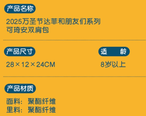 【現貨】上海迪士尼｜2025萬聖節可琦安(餅餅)系列