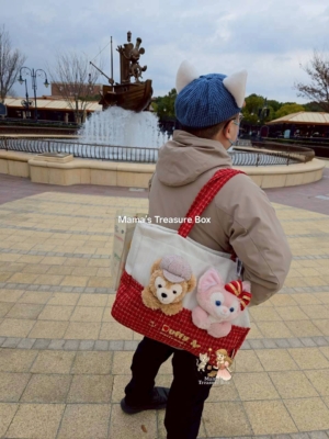 【現貨】上海迪士尼｜達菲琳娜貝兒托特包