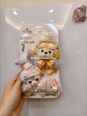 【現貨】上海迪士尼｜達菲與他的好友們冰雪伙伴星黛露可琦安髮飾