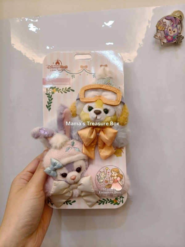 【現貨】上海迪士尼｜達菲與他的好友們冰雪伙伴星黛露可琦安髮飾