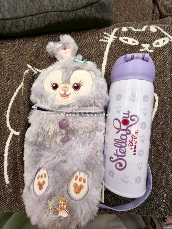 【現貨】上海迪士尼｜斜背帶杯套印花保温杯