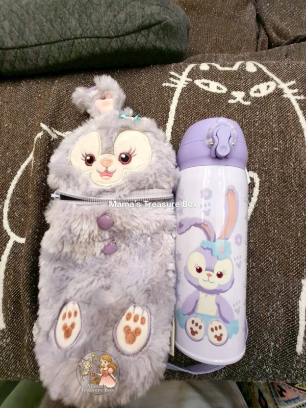 【現貨】上海迪士尼｜斜背帶杯套印花保温杯