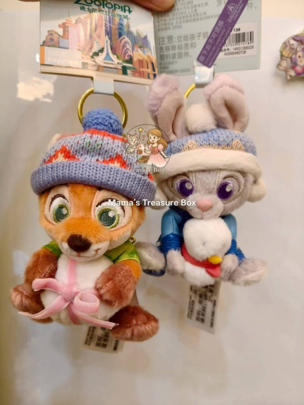 【現貨】上海迪士尼｜2025冬日動物方城市鑰匙圈