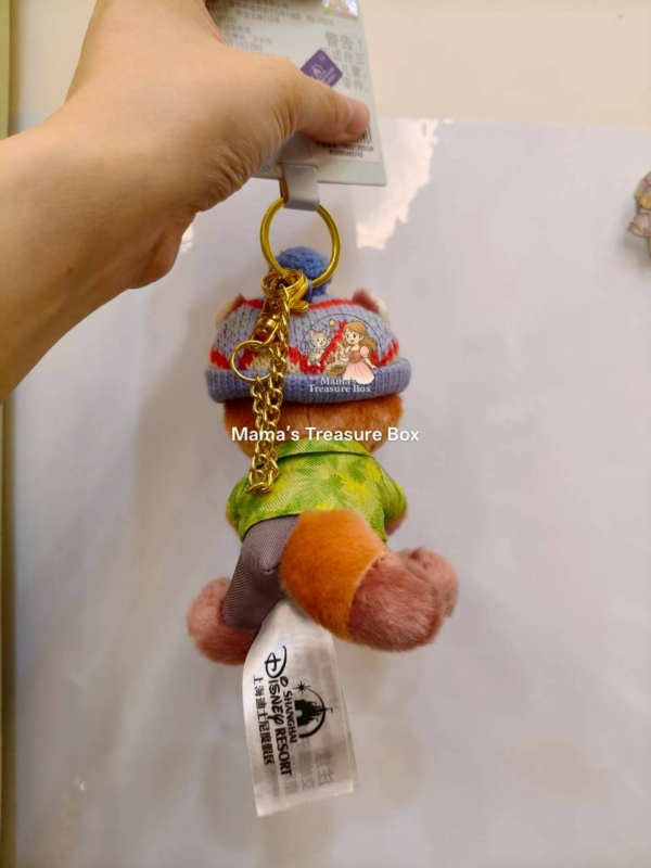 【現貨】上海迪士尼｜2025冬日動物方城市鑰匙圈