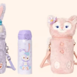 斜胯保溫杯1 【現貨】上海迪士尼|斜背帶杯套印花保温杯