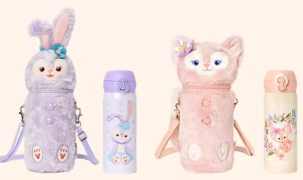 【現貨】上海迪士尼｜斜背帶杯套印花保温杯