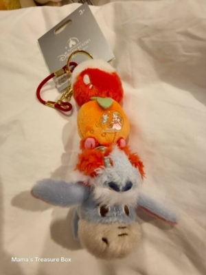 【現貨】上海迪士尼｜2026新春小熊維尼系列屹耳糖葫蘆毛絨鑰匙圈