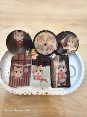 《麻糬的陪伴日常》鑰匙圈系列