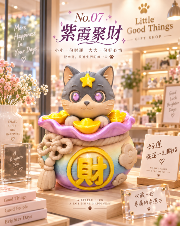 《星語3D典藏》招財系列